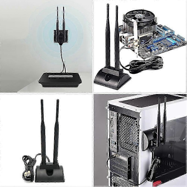 Antenniverkkoantenni WiFi-reititin Wifi-antennin jatkojohto Wifi-sovitin (W)