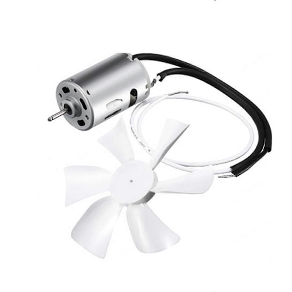 RV Ventilator Udskiftning 6 Tommer RV Udstødning Badeværelse Ventilation Tagventilator 12V D-Aksel Motor (W)