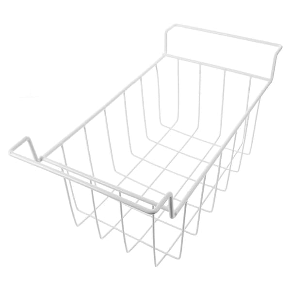 Rektangulär Fryskorg i Järn 45x22x20cm Vit