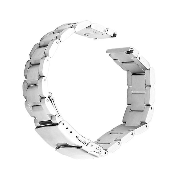 17.5X1.8cm Unisex Klockarmband Rostfritt Stål Klockband Praktiskt Klockarmbandsbyte Armband (W)