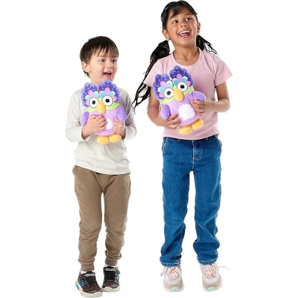 BLUEY Friends Chattermax Plyschdjur Mjuk Leksak Baby Plyschdjur, Djurdockor, Födelsedagspresenter för Flickor, Lugnande Små Dockor1 Julgåva