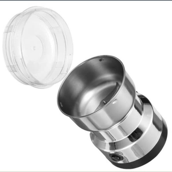 Elektrisk kaffekvern og blender for kaffebønner, linfrø og andre krydder - rustfritt stål #26@（Fww）