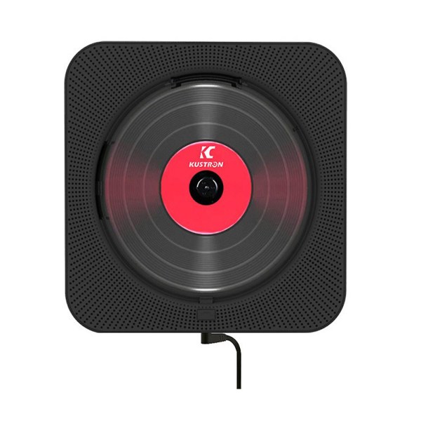 CD-spelare - Canareen Bluetooth Upgrade CD-spelare med LED-display och fjärrkontroll Hemma-ljud FM USB MP3-spelare [fw]