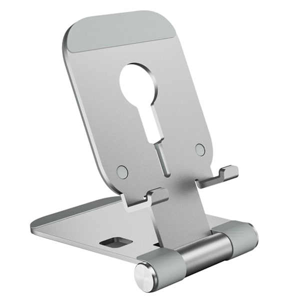 Laddarehållare Dubbelanvändning Aluminiumlegering Mobiltelefon Vikbart Stativ Passar för 12 Pro Max Laddning
