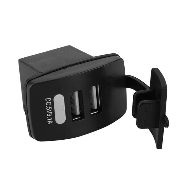 Dobbel USB Billader Vanntett 3.1A Båt Marine Telefon Strømuttak