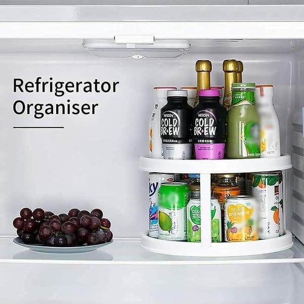 Køkken Køleskab Organizer - 2-lags Hylde