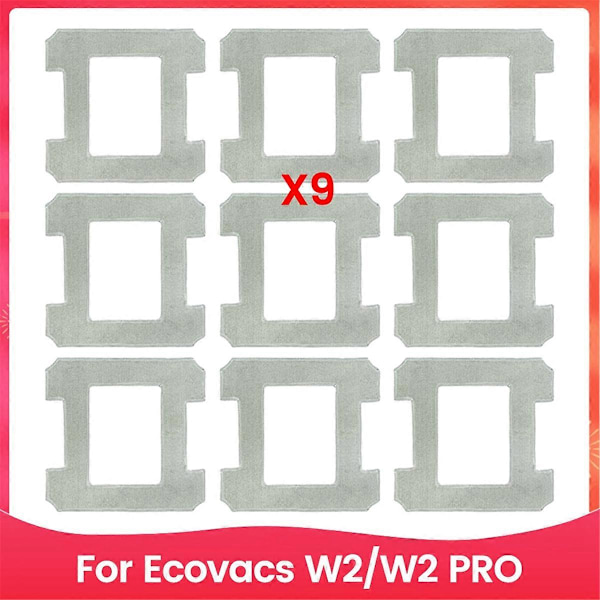 Ecovacs W2/W2 Pro -robotti-imurin varaosatarvikkeet (W)