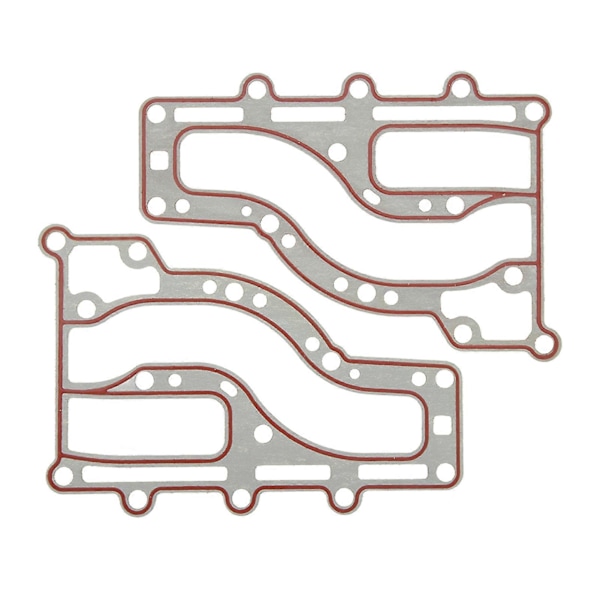 2st Utombords Avgaser Inre Kåpa Plast 63v 41112 A0 Båtmotorgasket För 2-takts 15hk Motormotor (W)