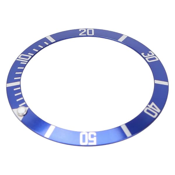 Professionell klockring-insats för armbandsur, reservdel för klockring, blå (w)