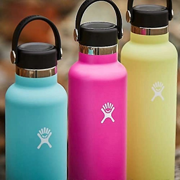 Sportlock för Isolerad Flask med Standardöppning - Isolerad Vattenflasklocket - Utmärkt Temperaturskydd - BPA- och Toxinfritt - Svart