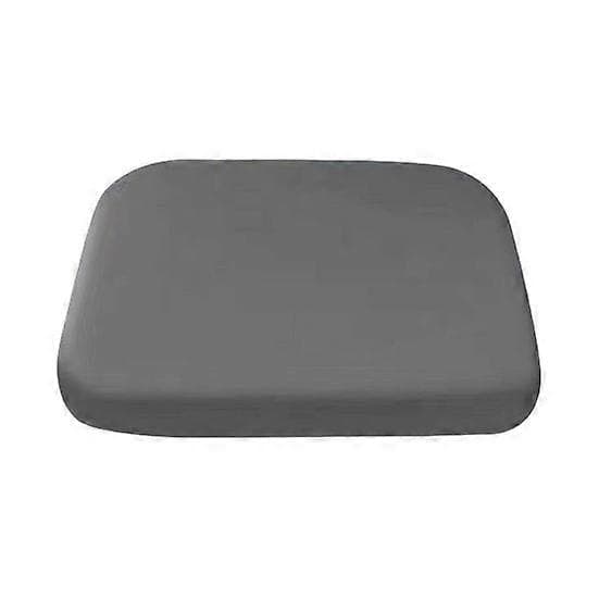 Stor Memory Foam Siddepude med Rem, Mørkegrå, Langsom Genopretning, Skridsikker, Vaskbar