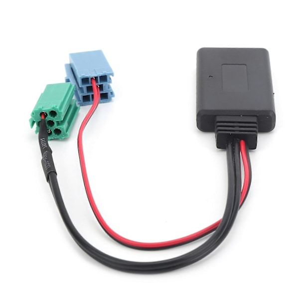 Auto Audio Adapter Mini ISO 6-polet 8-polet Stik Bluetooth 5.0 AUX Kabel til Renault Clio / Espace / Kangoo / Laguna YEMAA