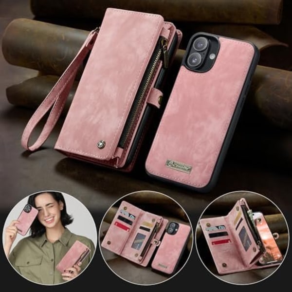 caseme 008 iphone 16 pro max pink rose pink