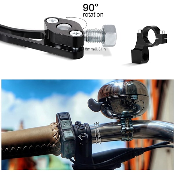 Backspegel för cykel, backspegel för elbil, elektrisk