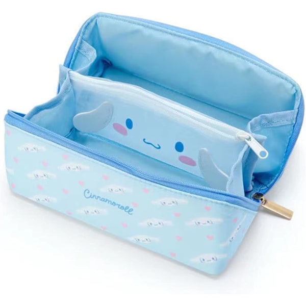 Cinnamoroll penalhus, penalhus, flerfarvet penalhus, kosmetiktaske, lille lynlåstaske opbevaringstaske (W)