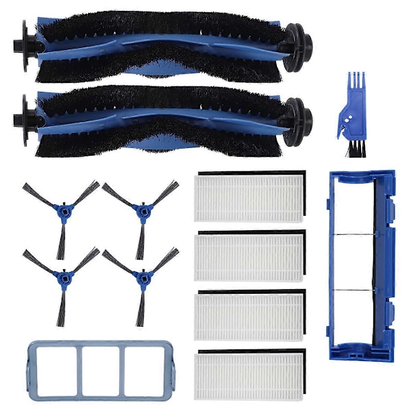 Ersättningsdelar Kit för Robovac 11S 25C 30 30C 35C 12 15T 15C Slim Robot Dammsugare Huvud Sidoborste He (W)