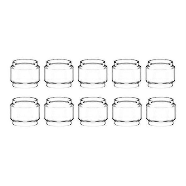 10 st Klar Bubbla Glasrör Mini Koppar för Zeus Sub Ohm Tank Reparationsdelar Tillbehör [FW]
