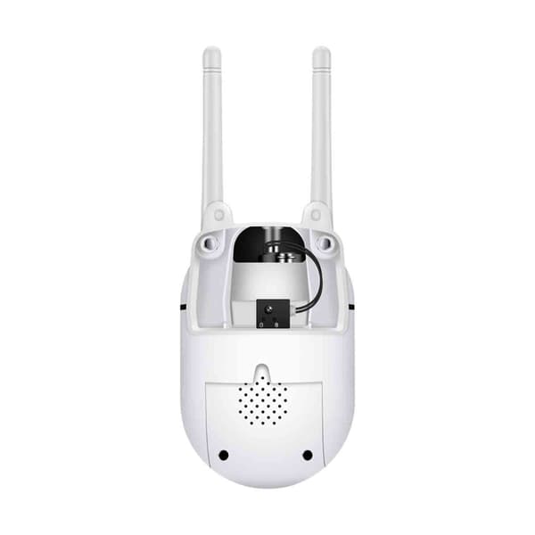 Trådlös WiFi-säkerhetskamera för inomhus/utomhus med 360° mörkerseende, HD-övervakning