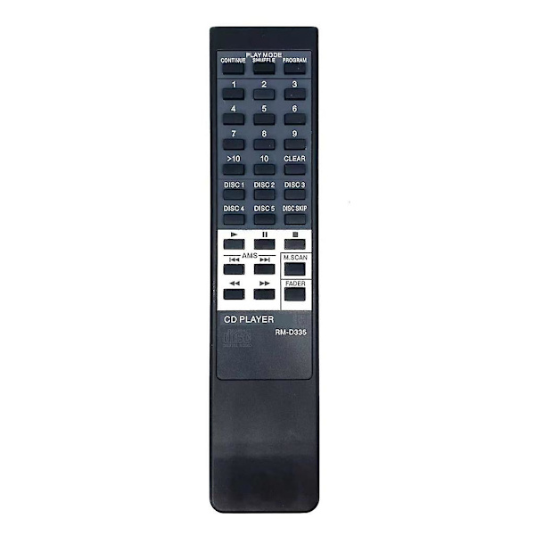 Ny RM-D335 Fjernbetjening Udskiftning til Sony Kompakt Disc Afspiller CDP-C345M CDP-C345 CDP-C245 CDP-C741 CDP-C365 [fw