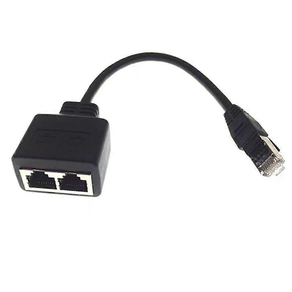 Ethernet-jakaja RJ45 1 uros - 2 naaras LAN Ethernet-kaapelijakajat (L)