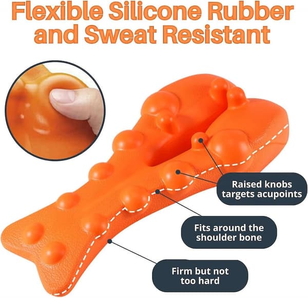 Trapezius Massager med dybdevæv Myofascial Release Teknologi