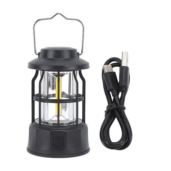 LED Campinglykta Vintage Portabel