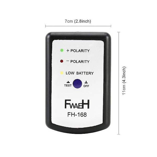 Høyttalerpolaritetstester Høyttalerfasemåler Bilstereo System Test Fasemåler [DB] FH-168