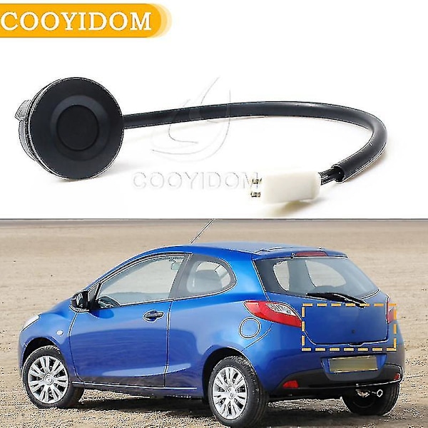 Takaluukun nosto-oven matkatavaran lukon painikeoven vapautuskytkin Mazda 2 M2 M3 2007-2015 Hatchback-takaluukun lukon vapautuskytkin-hy (W)