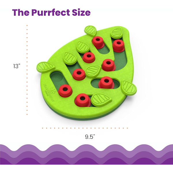 Petstages Nina Ottosson by Buggin' Out Puzzle & Play - Interaktivt kattleksakspussel (B)