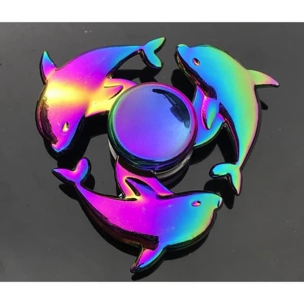 Dolphin Metall Hand Spinner (Fww)