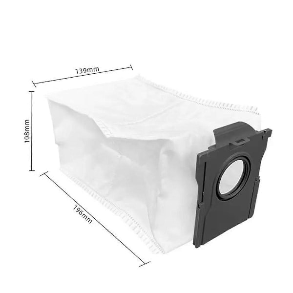 L10s Pro Ultra Heat, X30 Ultra, X30 Pro -imurin varaosatarvikkeet, suodatinmoppi pölypussi B (W)