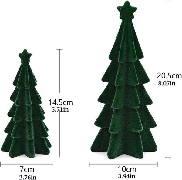 Adventskalender i tre, 3D-hjort skrivebordspynt (B)