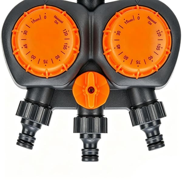 Trädgårdsbevattningssystem | Smart bevattningstimer, automatisk sprinkler | För hem, gård, gräsmatta, park (W)
