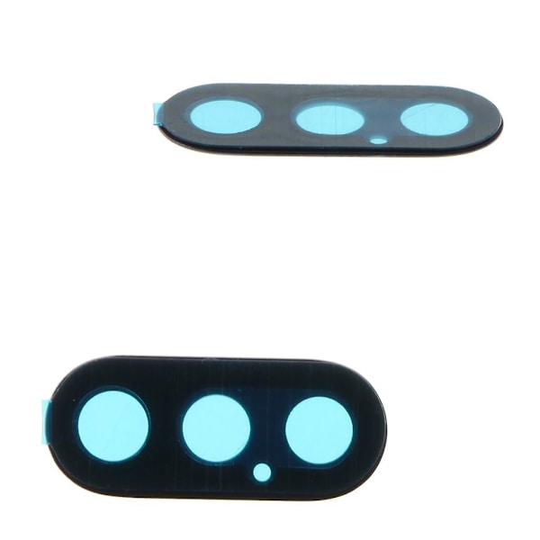 2 st iPhone X ersättningstelefon bakre bakre kameralins glasögon [FW]