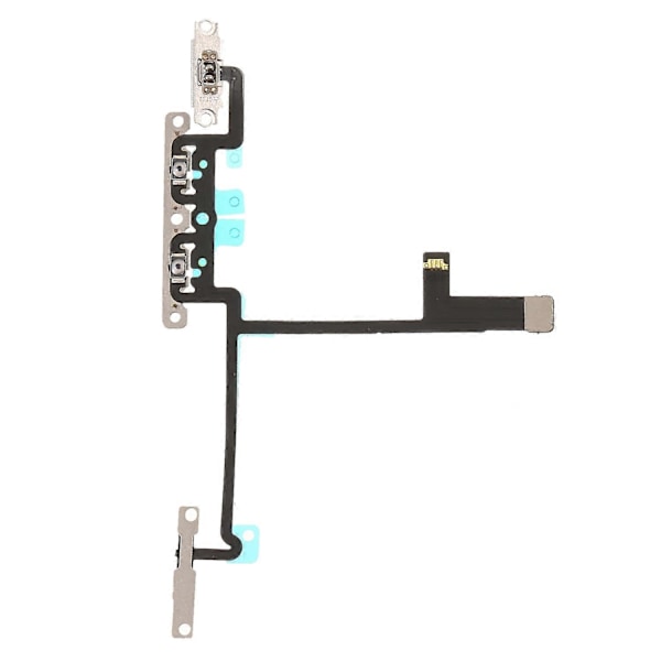 Volymknapp Flexkabel Reservdel med Metallplatta för iPhone X (W)