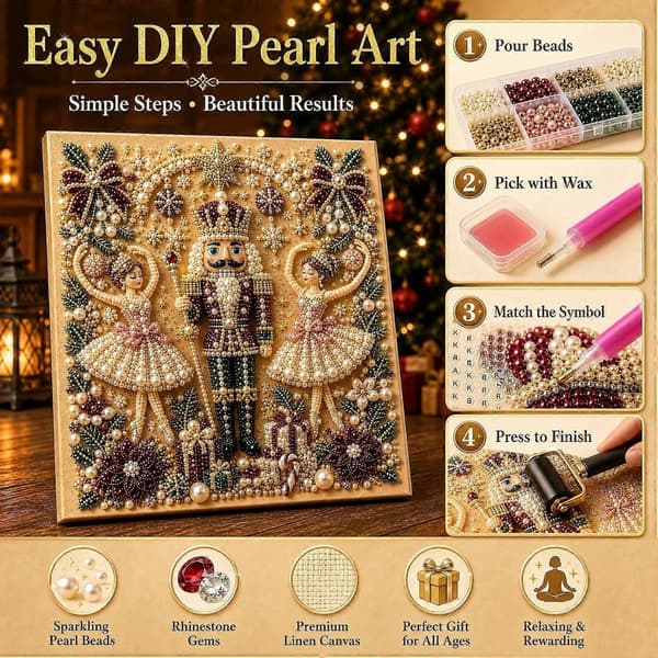 Jul Diamond Painting Kit 20 st Ädelstensprickar Pärlor Väggdekor