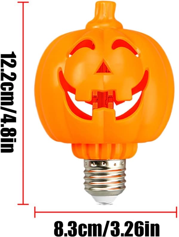 Udendørs Halloween Græskar Pærer E27 til Fester (W)
