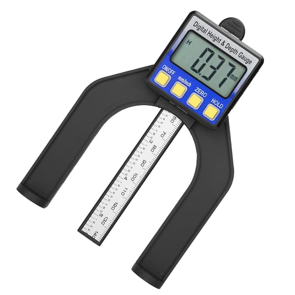 Presis 0-80mm Digital Høyde Måler med Magnetisk Base