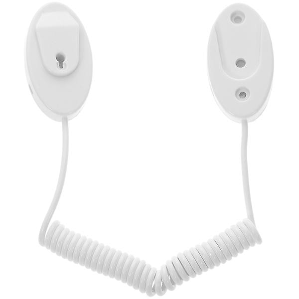 Fjernkontroll Tether Retraherbar Fjernkontroll Tether TV Fjernkontroll Holder Kabel [fw} White 29.5X3CM