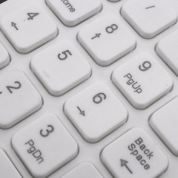Mini USB-kabelansluten numerisk knappsats 18 tangenter digitalt tangentbord passar för redovisning kassör bärbar dator Windows {FW}