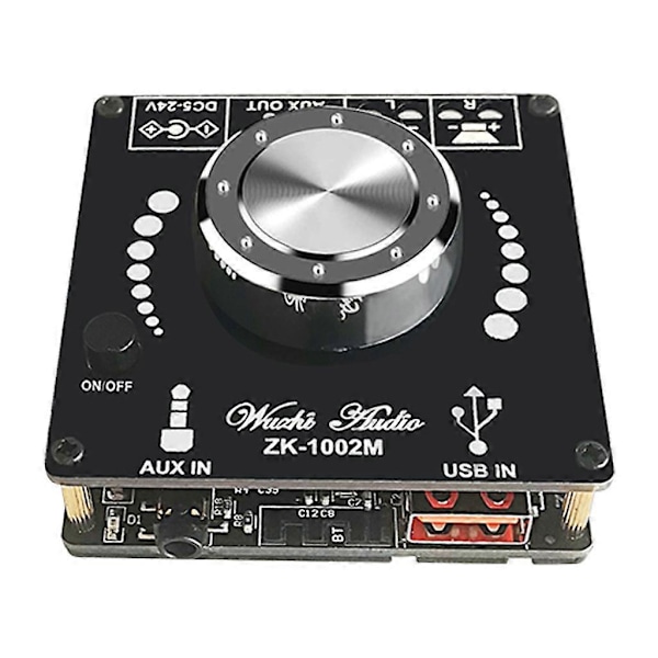ZK-1002M Stereo Effekt Bluetooth-kompatibel Digital Förstärkarmodul 100Wx2 (W)