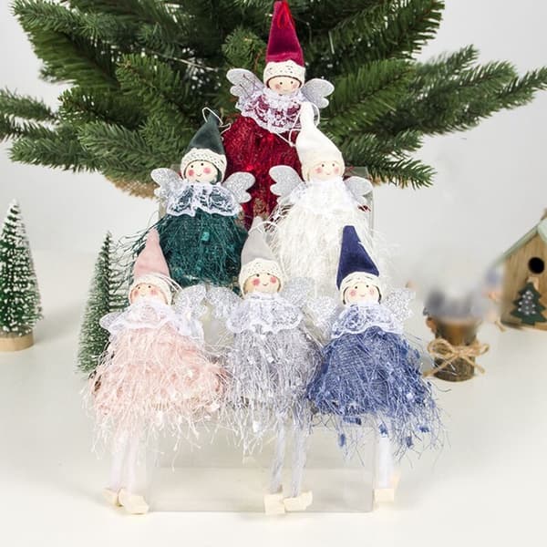 Sød juledukke dekorationsvedhæng ornament