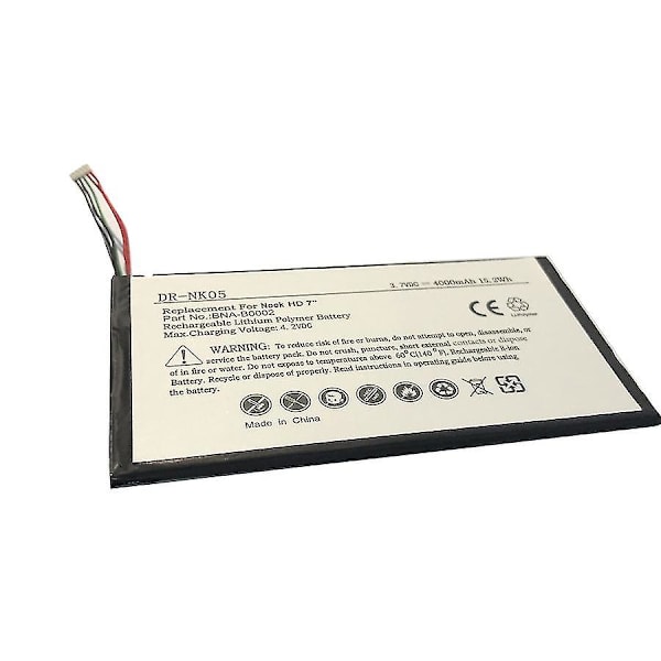 Passar Kobo Glo E-läsare Batteri Gn345361