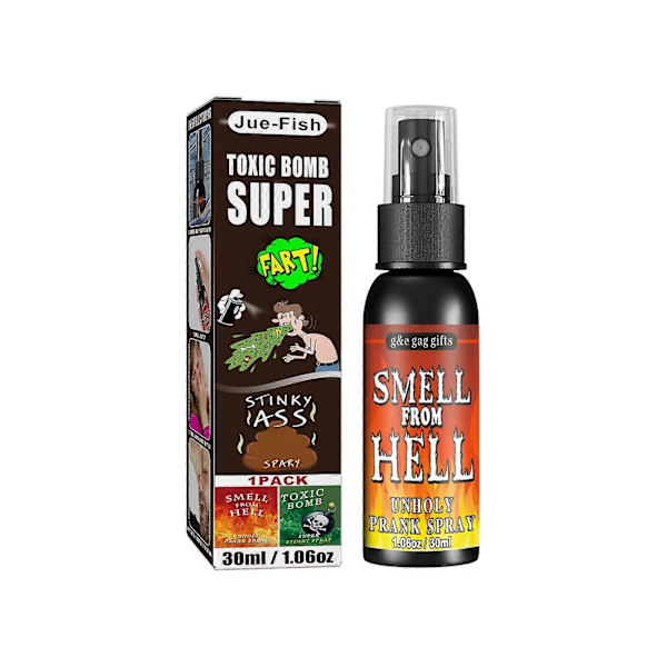 30ml Toxic Bomb Super Fart Spray Extra Stark Stink Bajs Skämt Rekvisita (W)