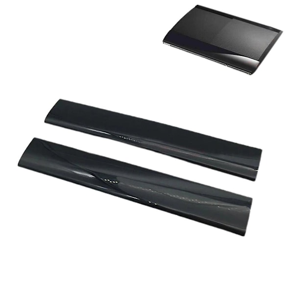 Reparationsdel Sort Dæksel Til Skall Venstre Højre Frontpanel Til Ps3 Slim 4000