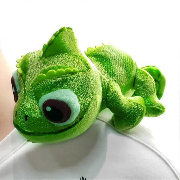 Disney Pascal Kaksinainen Rapunzel Kameleontti Pehmolelut 15 cm Pascal Pehmolelu Pehmonukke Pascal Rapunzel Olkapää (Fww)
