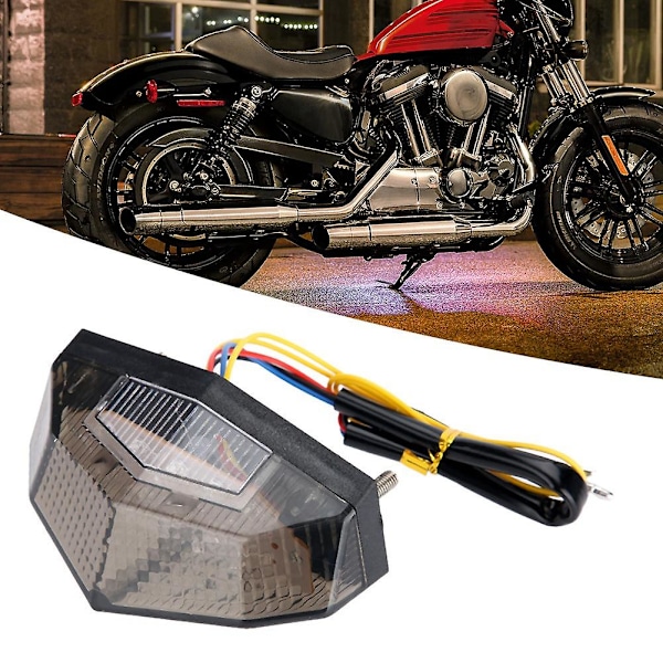 Motorcykel Baglygte, Motorcykel Modificeret LED Baglygte Motorcykel LED Baglygte Solid Ydeevne (W)