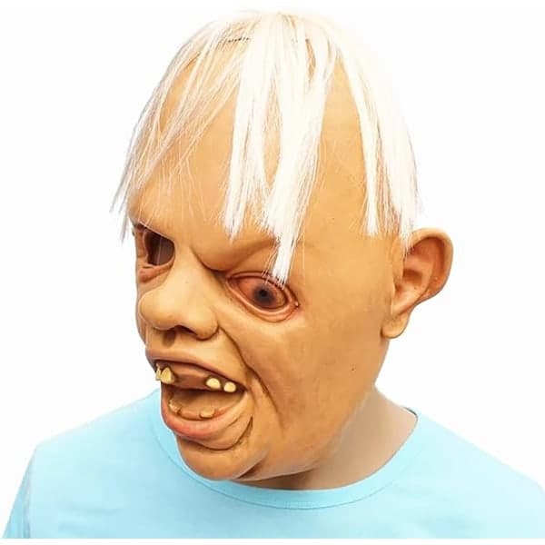 Deluxe Sloth-latexmask för 80-tals Goonies-maskeraddräkt