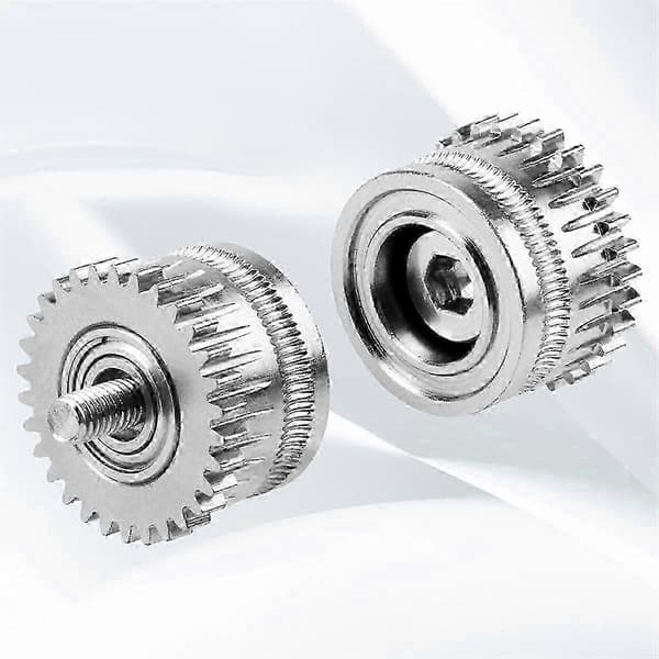 2 stk. til K1 K1C Max ekstrudertilbehør gear i metal til filament