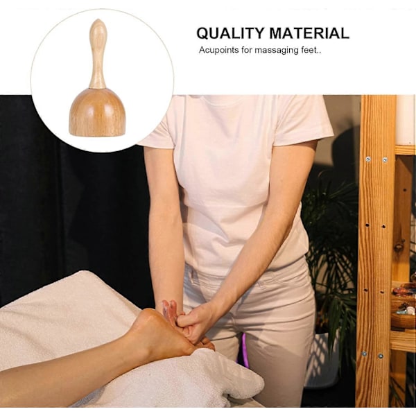 Träterapi Svamp Trä Massager Trä Svamp Terapi Verktyg Maderoterapi Svamp Helkropps Trä Massager Gua Sha Verktyg för Kvinnor Män Lindring (W)